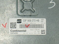ECU Skoda Fabia Seat Ibiza 03F906070HB 5WP44880 Simos 10 22A