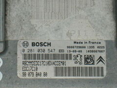 ECU CITROEN PEUGEOT MK2 HDI edc17c10 HW 0281030547