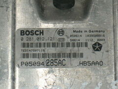 ECU CHRYSLER VOYAGER 2.8 CRD 0281012121 P05094285AC HB5AAO