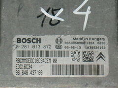 PEUGEOT 307 308 1.6 0281013872 9653958980 9664843780 EDC16C34