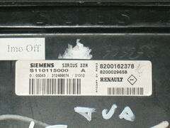 ECU RENAULT CLIO 3 1.2 S110115000A 8200162378 SIRIUS 32N VERGINE