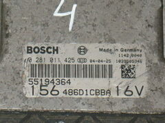ECU ALFA ROMEO 1.9 JTD BOSCH 0281011425 55194364