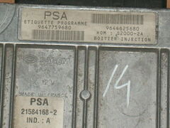 ECU PEUGEOT 206 1.4 9647759680 21584168-2 215841682 9644625680