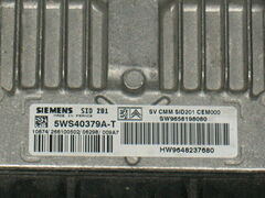 PEUGEOT Citroen 407 607 2.7 HDI ECU 5ws40379a-t SIEMENS SID 201