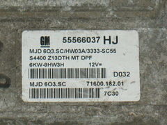 ECU OPEL CORSA 1.3 55566037HJ 55566037 HJ MJD 603.SC HW03A 3333