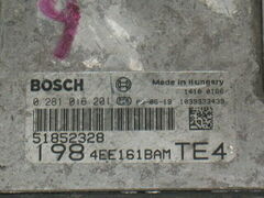 ECU CENTRALINA FIAT BRAVO 1.6 0281016201 51871190 Edc16c39