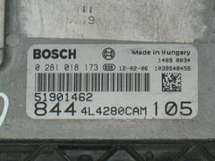 ECU LANCIA DELTA 1.6 MJET 105 CV EDC16C39 0281018173 51901462