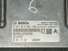 ECU PEGIOT CITROEN 4007 2.2 HDi 4x4 0281014902 9665117180
