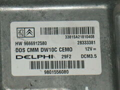 ECU CITROEN PEUGEOT 2.0 HW 9666912580 9801556080 28333381 DCM3.5