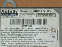 ECU AIRBAG Citroen Nemo 1353557080, 610155800E FIORINO / QUBO