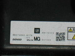 Ecu opel astra zafira 1.7 cdti gm 98113172 mb2758008176