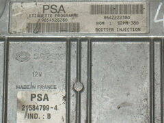 ECU CENTRALINA CITROEN 1.4 9654528280 9642222380 21584799-4