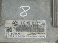 ECU VW SKODA POLO 1.9 EDC17U01 0281013442 03G906013M HW04