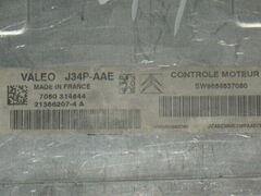 ECU CITROEN PEUGEOT VALEO J34P-AAE SW 9664637080 HW 9655883280