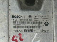 ECU0281011280 0 281 011 280 CHRYSLER 04727666AB EDC 15C5