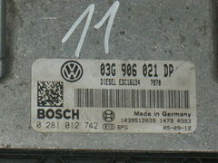 ECU VW VOLKSWAGEN PASSAT 1.9 0281012742 EDC16U34 03G906021DP
