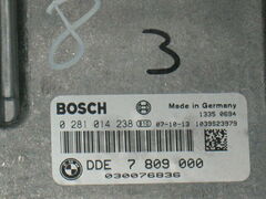 ECU CENTRALINA BMW E60 520 2.0 D 0281014238 DDE7809000 EDC17CP02