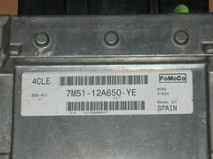 ECU FORD FOCUS C-MAX 7M51-12A650-YE 7M5112A650YE 4CLE ESU-411