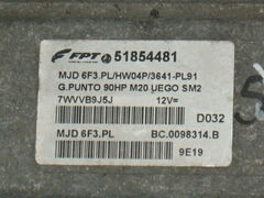 ECU FIAT G.PUNTO 1.3 MJET 51854481 MJD 6F3.PL HW04P 90HP