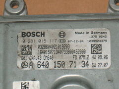 ECU MERCEDES A180 B180 2.0 0281015117 A6401507134 CRA.43