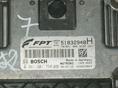 ECU ME7 9.10 FIAT 500 ABARTH 1.4 0261201756 51832948H