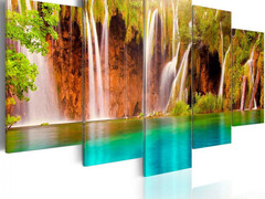 Quadro Con Le Cascate A Fiumi 100x50 E 200x100 ARREDALACASA