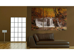 Quadro Con La Cascata Nel Bosco - ARREDALACASA