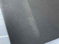 Gomma nera per suole e tacchi da mm. 5.00