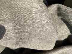 Pezze di tessuto grezzo jeans verde slavato