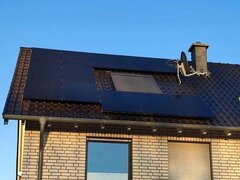 370wp pannelli solari completamente neri fotovoltaico modulo solare