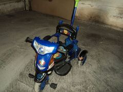 Scooter a pedali per Bambini con Asta di comando telescopica