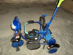 Scooter a pedali per Bambini con Asta di comando telescopica