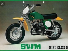 Copertina sella swm mini cross 50