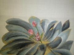 Strofinaccio con fiore stilizzato