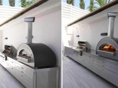 ALFA FORNI - Forno pizza a legna e gas - 4 pizze  - DOLCE VITA ALFA FORNI
