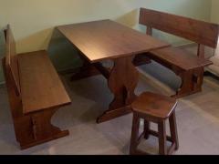 Set tavoli con pan a e tavoli per paninoteca e pub