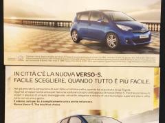 Nuova Toyota Verso-S.