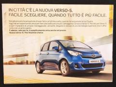 Nuova Toyota Verso-S.