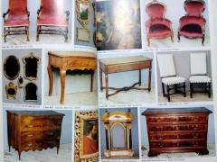 Cose antiche ribalte/scrittoi/Secretaire/stipi/trumeau+ cataloghi aste.