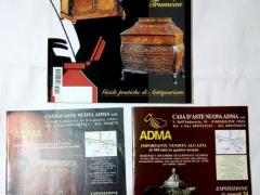Cose antiche ribalte/scrittoi/Secretaire/stipi/trumeau+ cataloghi aste.