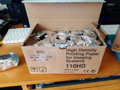 Vendo 1 Confezione da 10 Rotoli Carta termica Sony 110 HD nuova originale