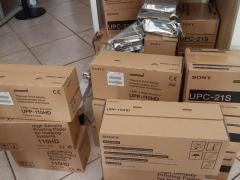 Vendo 1 Confezione da 10 Rotoli Carta termica Sony 110 HD nuova originale
