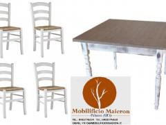 Set Treviso Tavoli e Sedie Arredamento Bar Ristorante Pizzerie Pub Cd0015