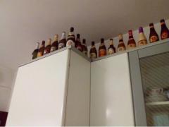 Bottiglie birra artigianale vuote per collezione