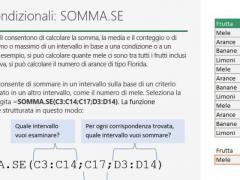 Lezioni Excel