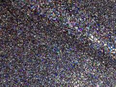 Pelle glitterata nera per Artigianato – G44