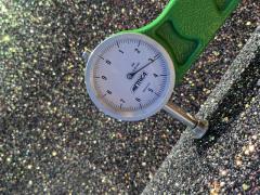 Pelle glitterata nera per Artigianato – GN2