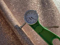 Pelle glitterata rame per Artigianato
