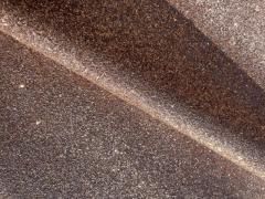 Pelle glitterata rame per Artigianato