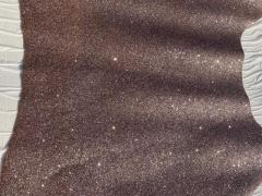 Pelle glitterata rame per Artigianato